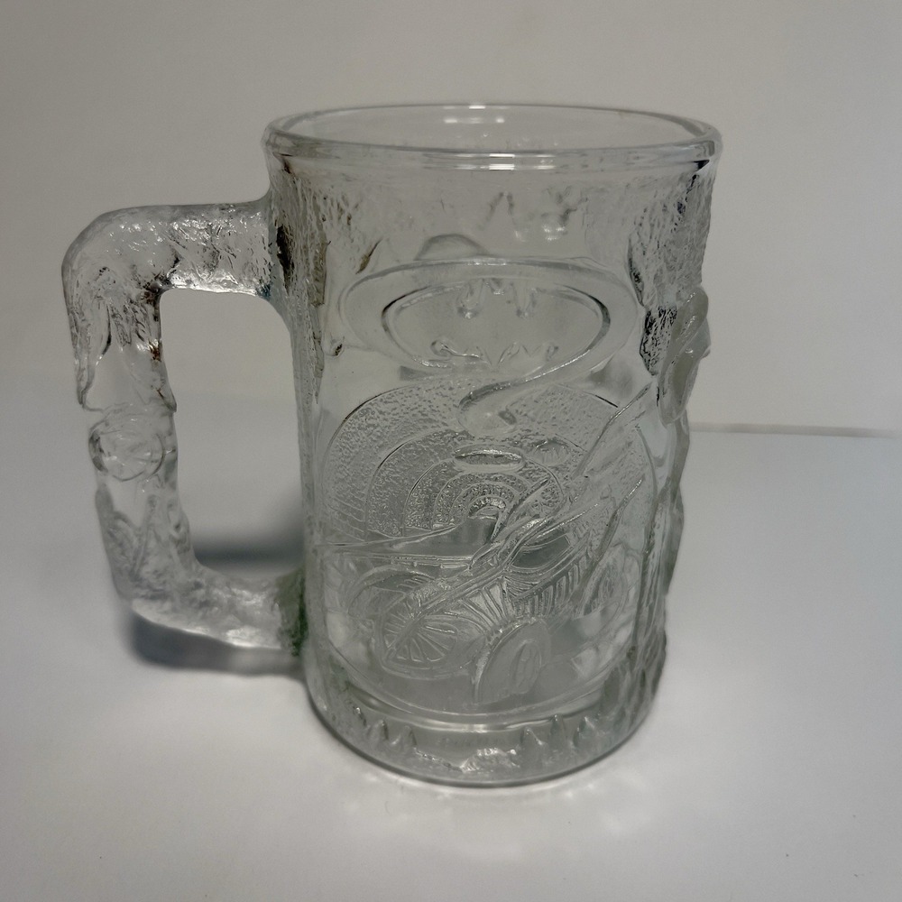 McDonalds 1995 Batman Forever, "Robin" Collectors Glass Mug, DC Comics
